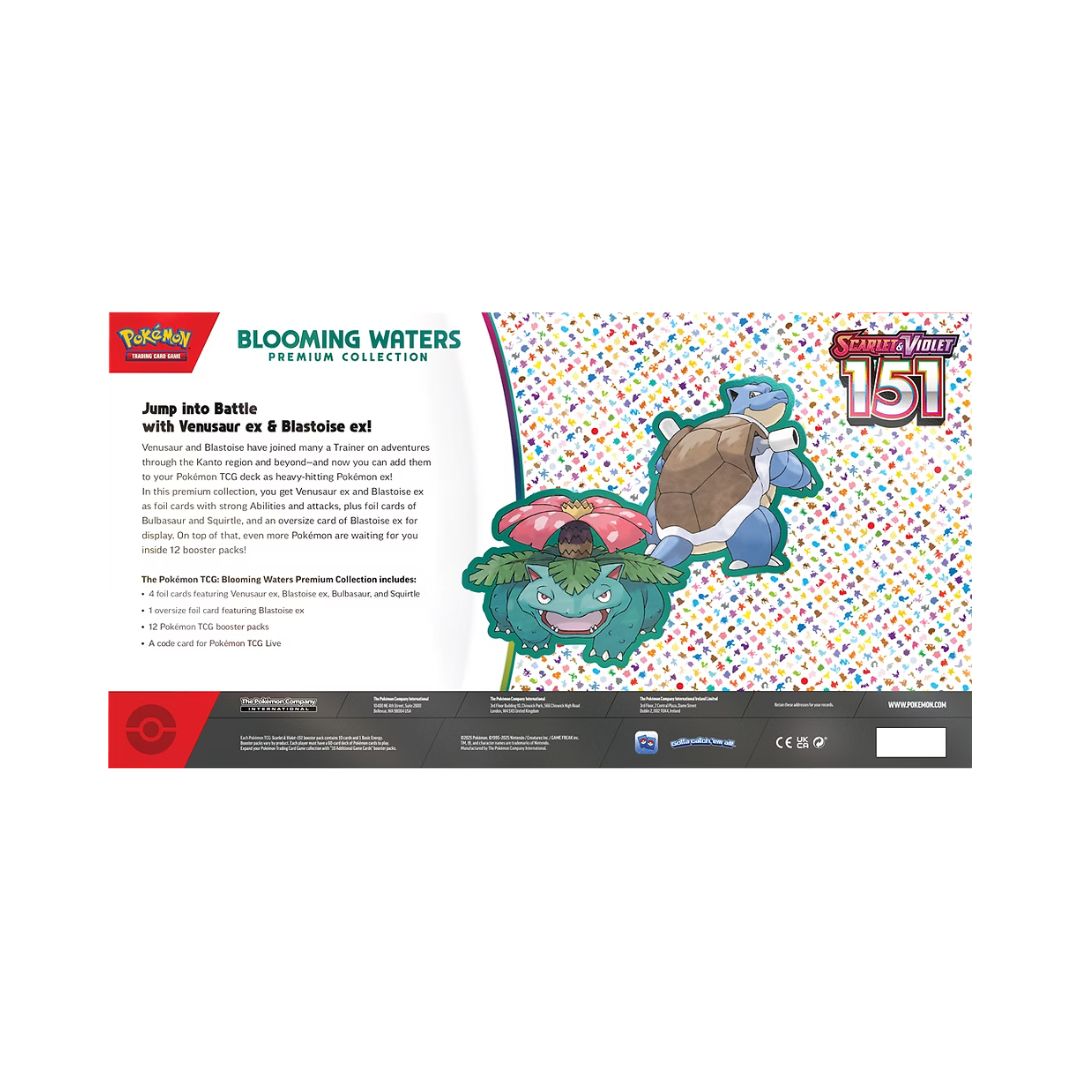 Pokémon 151 Blooming Waters Premium Collection
