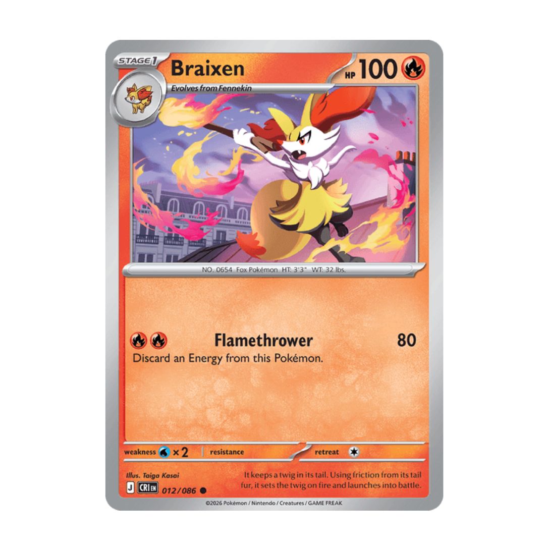 Braixen - 012/086