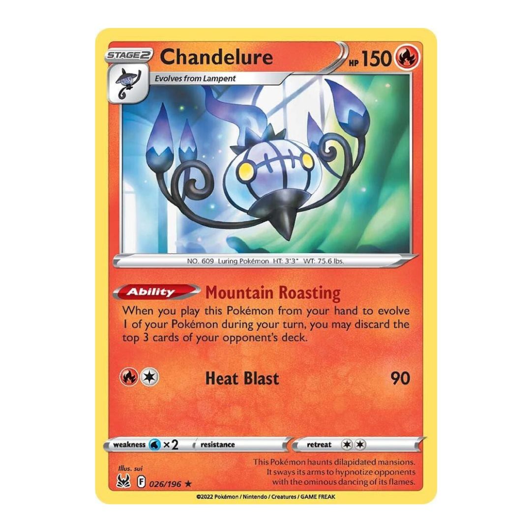 Chandelure - 026/196 - Holo