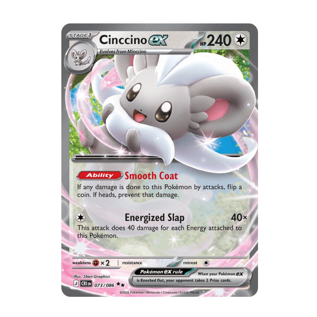 Cinccino ex - 073/086