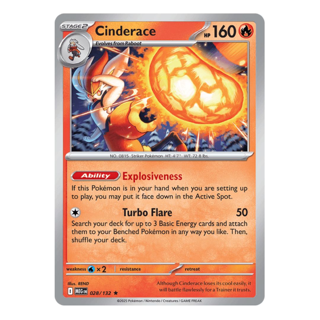 Cinderace - 030/132 - Holo