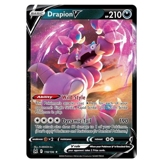 Drapion V - 118/196