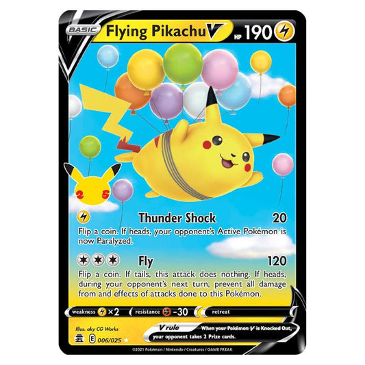 Flying Pikachu V - 006/025