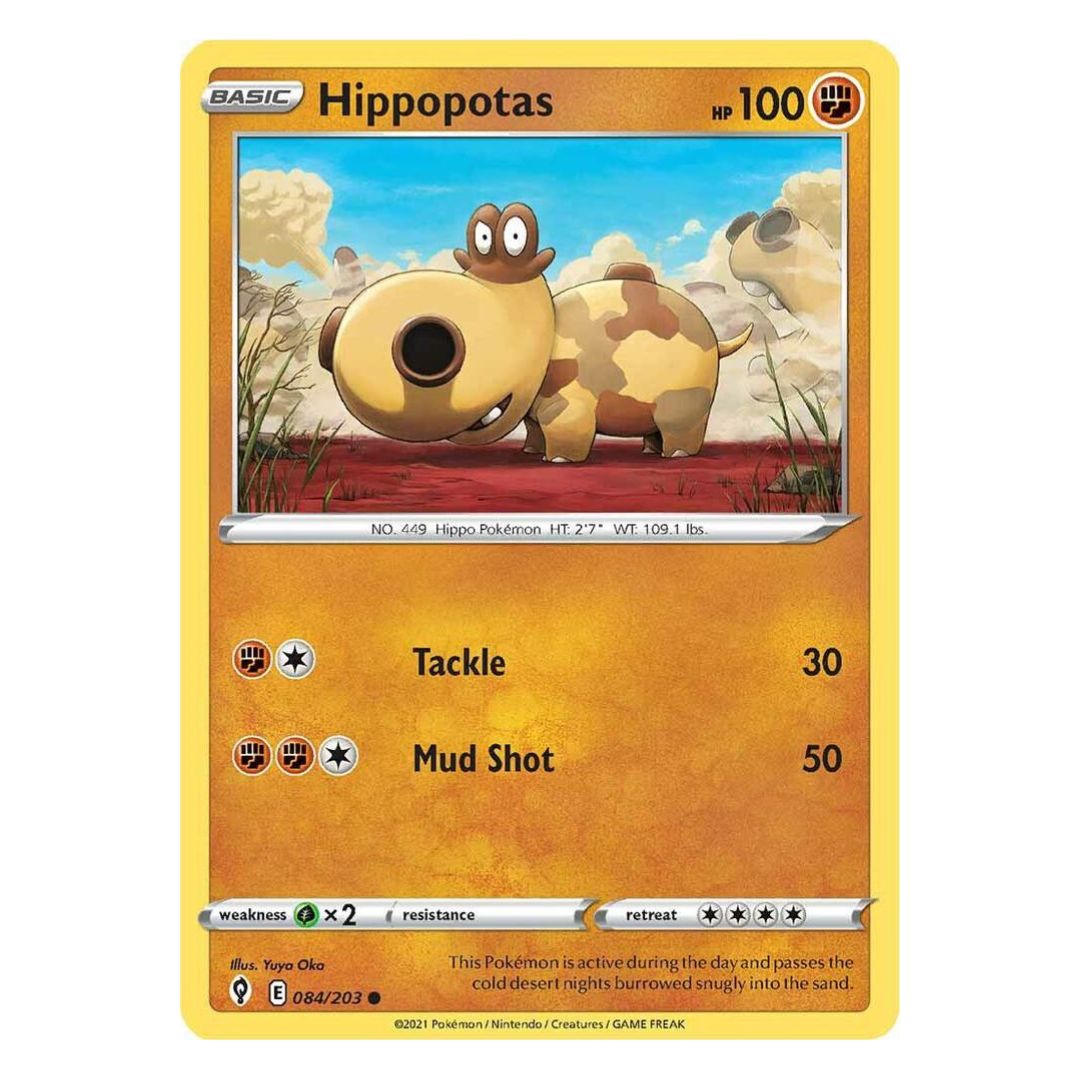 Hippopotas - 084/203 - Reverse Holo