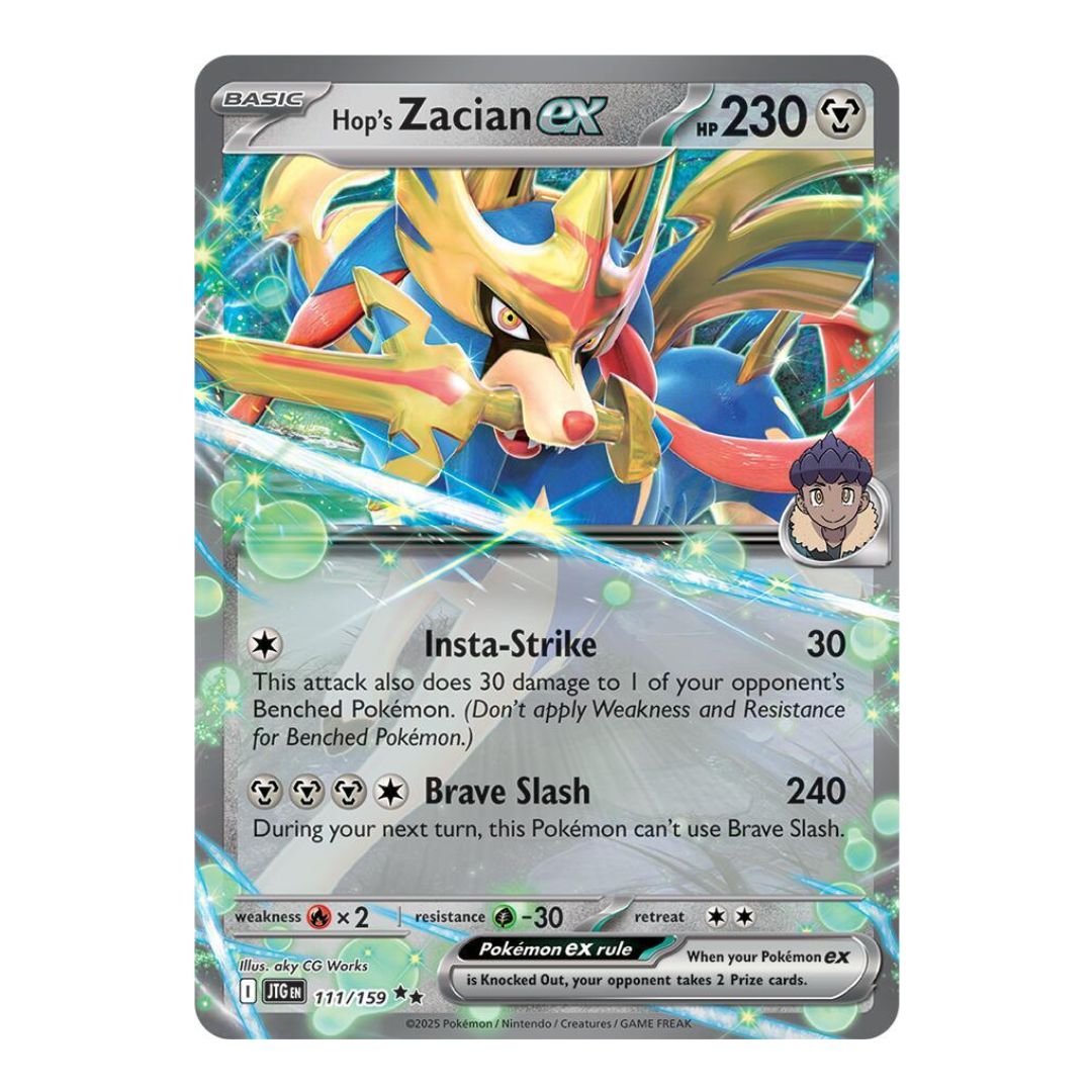 Hop's Zacian ex - 111/159