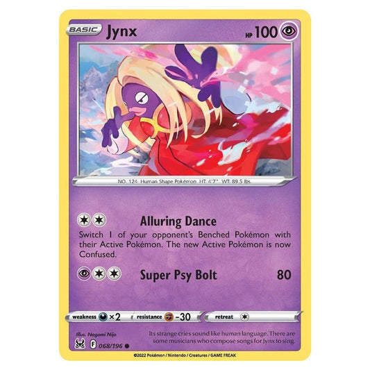 Jynx - 068/196 - Reverse Holo