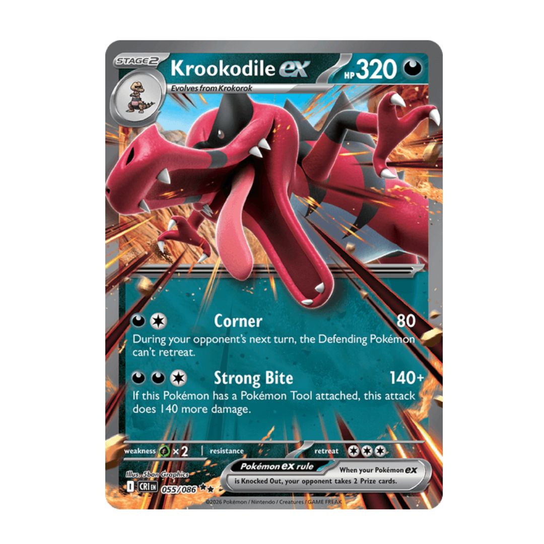 Krookodile ex - 055/086