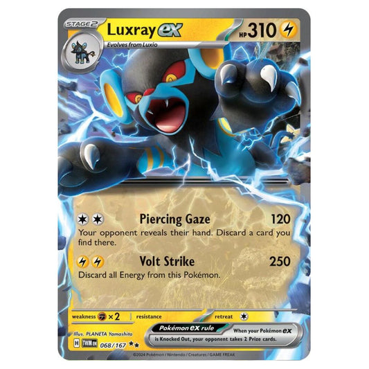 Luxray ex - 068/167