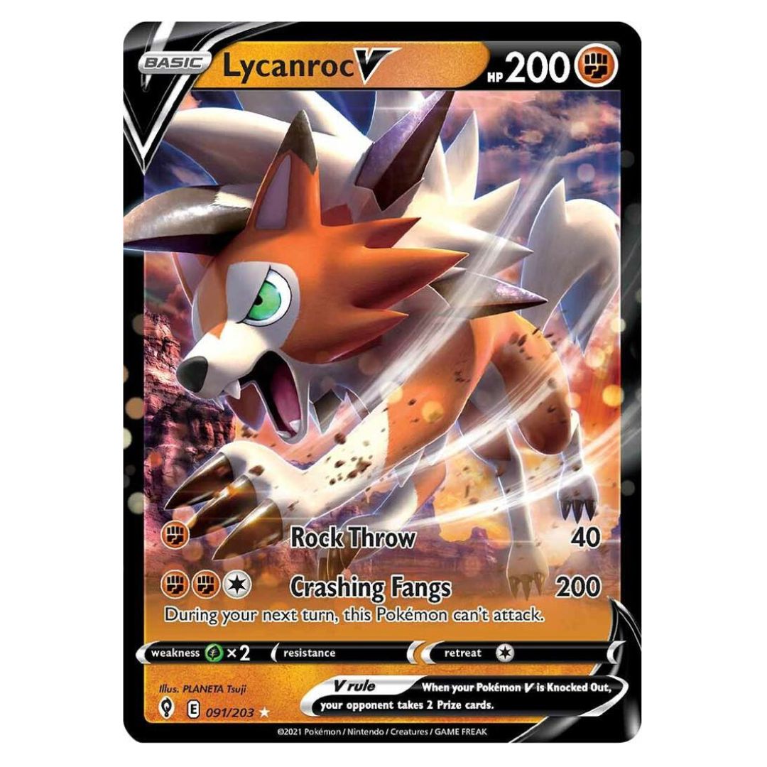lycanroc-v-091-203-evolving-skies