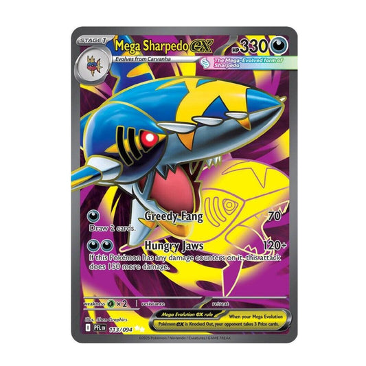 Mega Sharpedo ex - 0113/094