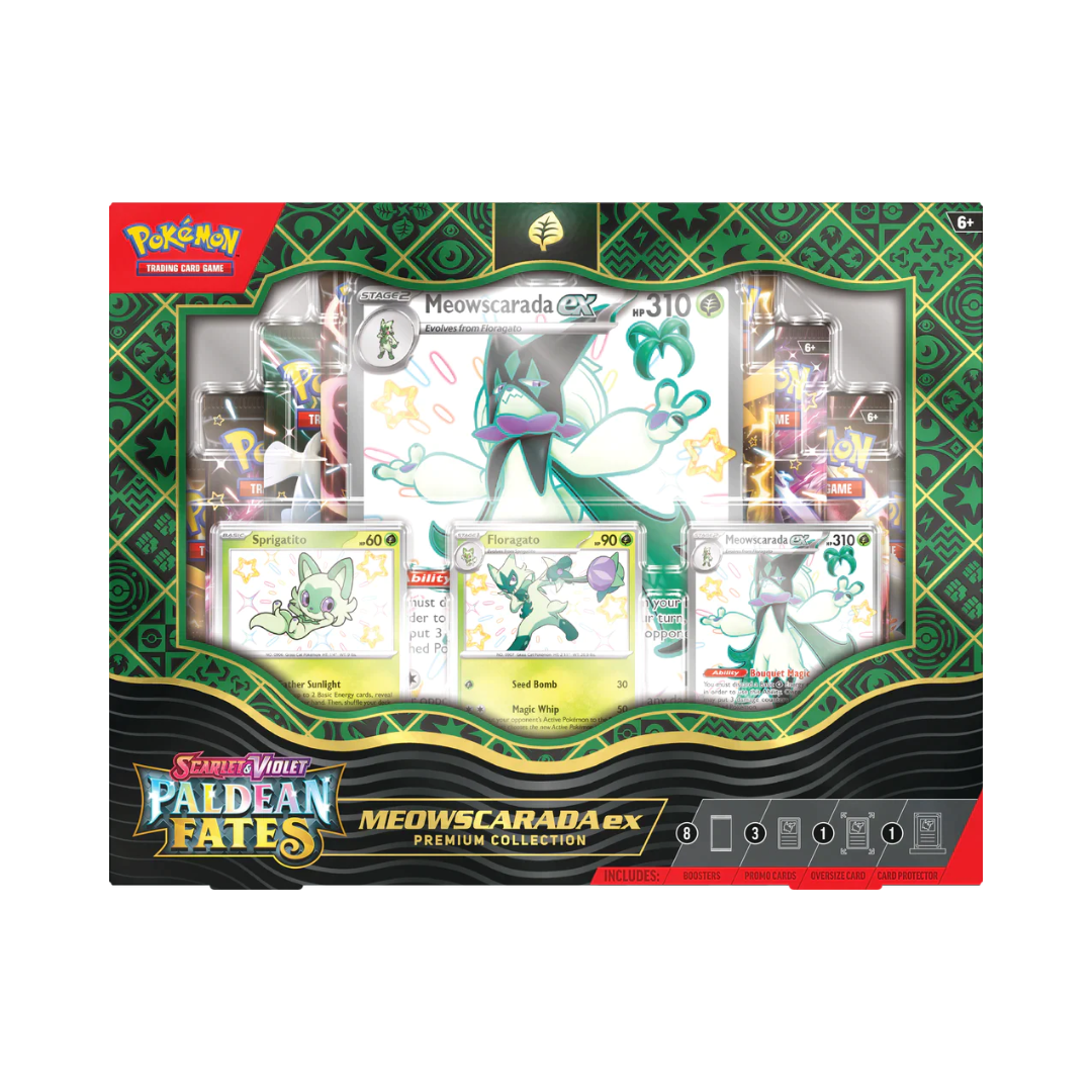 PALDEAN FATES Meowscarada ex Premium Collection