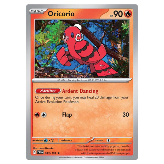 Oricorio - 033/193 - Holo