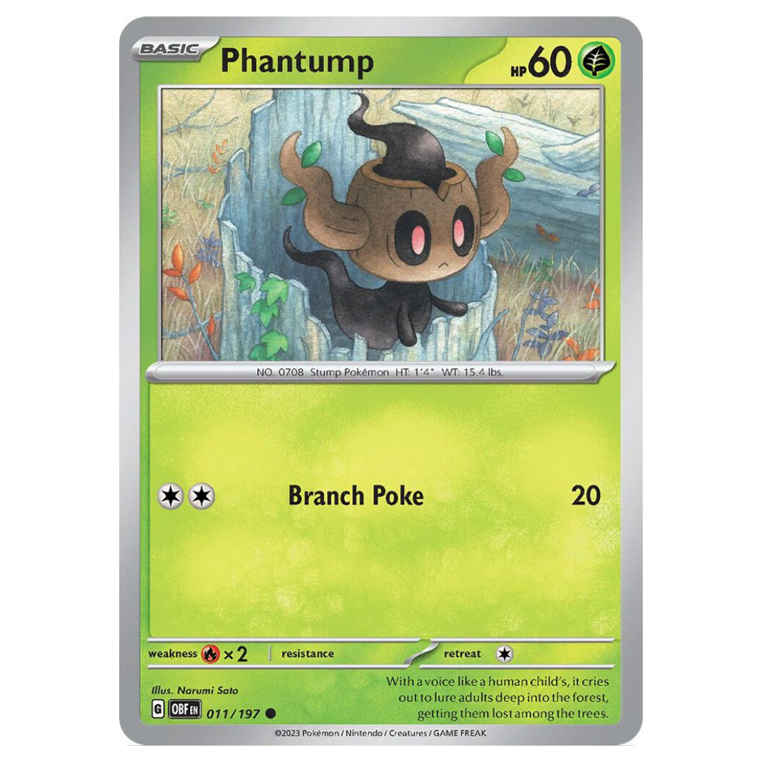Phantump - 011/197 - Reverse Holo