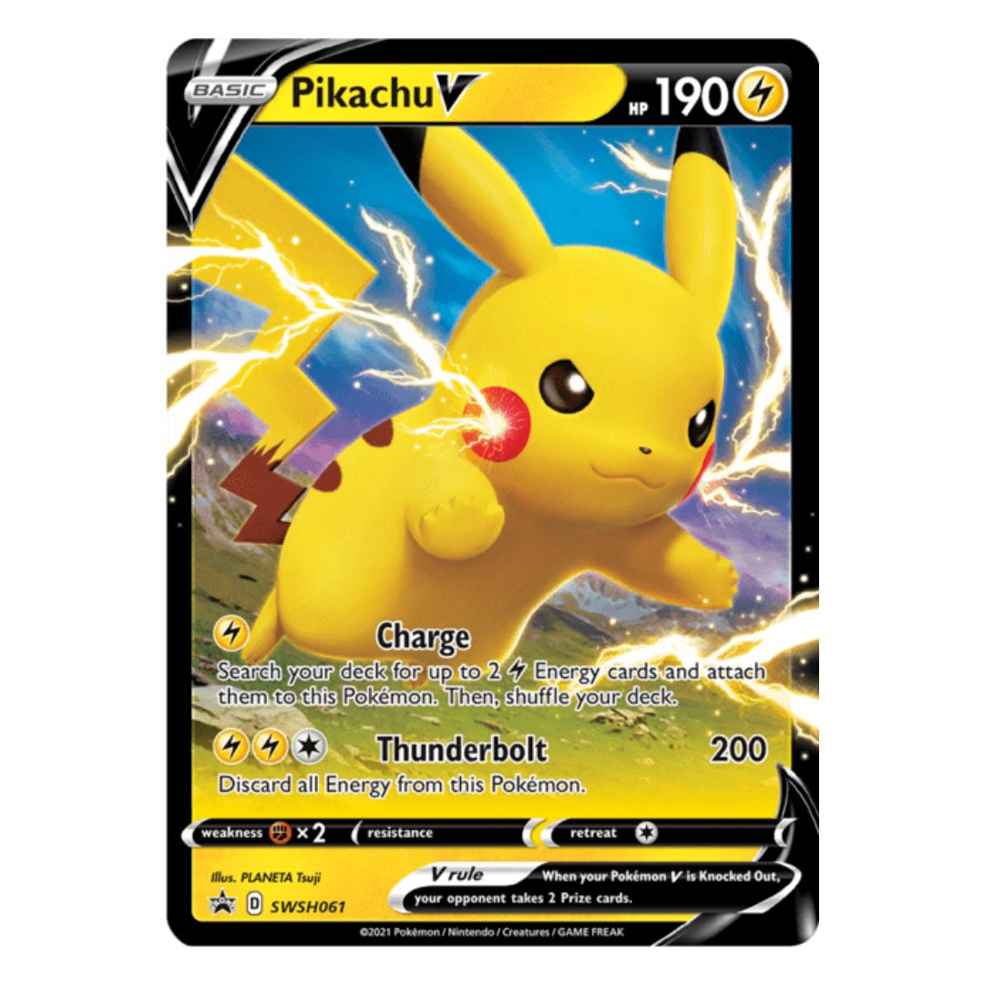 Pikachu V - SWSH061