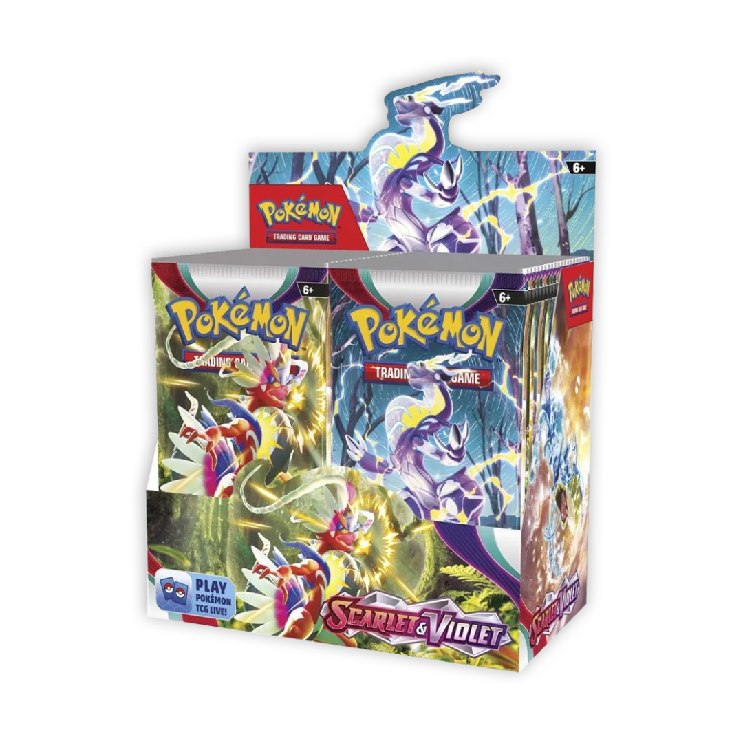 SCARLET&VIOLET Booster Box (DISPONÍVEL POR ENCOMENDA)