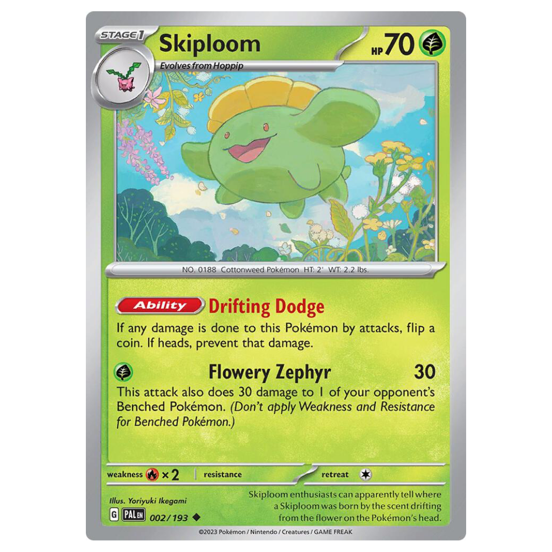 Skiploom - 002/193 - Reverse Holo