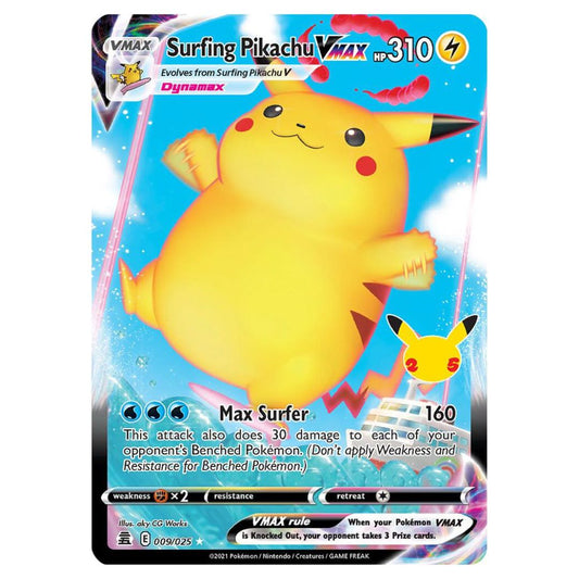 Surfing Pikachu VMAX - 009/025