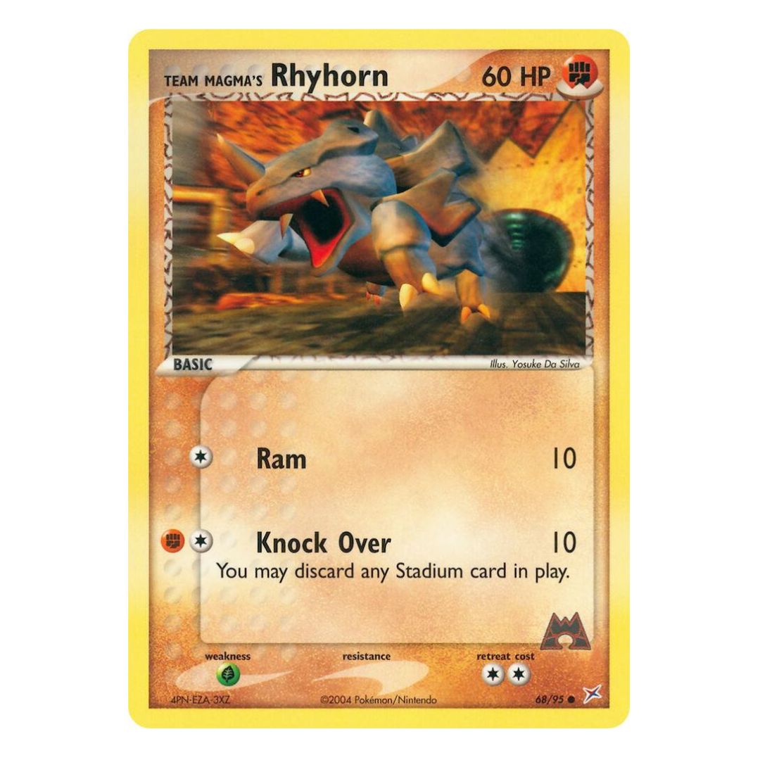 Team Magma's Rhyhorn - 68/95