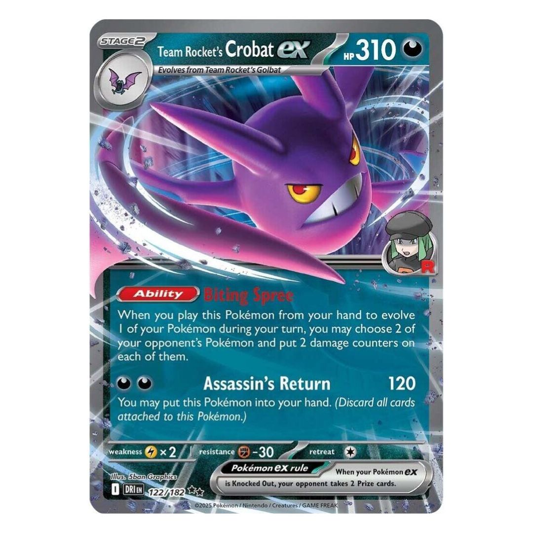 Team Rocket's Crobat ex - 122/182