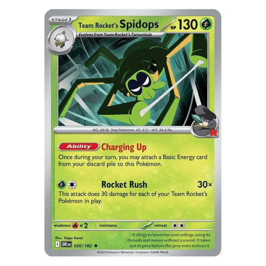 Team Rocket's Spidops - 020/182