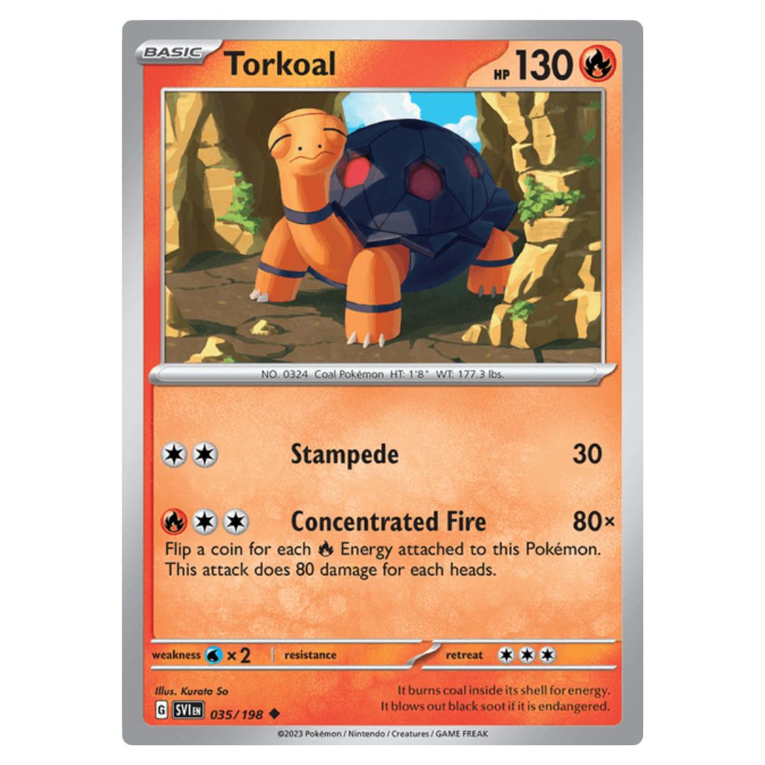 Torkoal - 035/198 - Reverse Holo