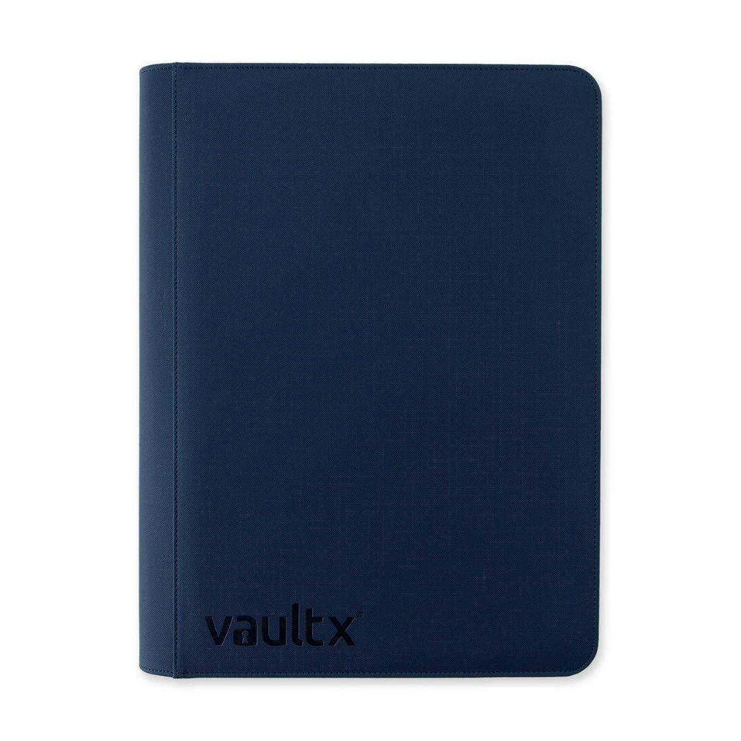Binder Vault X 16-Pocket XXL Zip Azul Escuro - 1088 Cartas