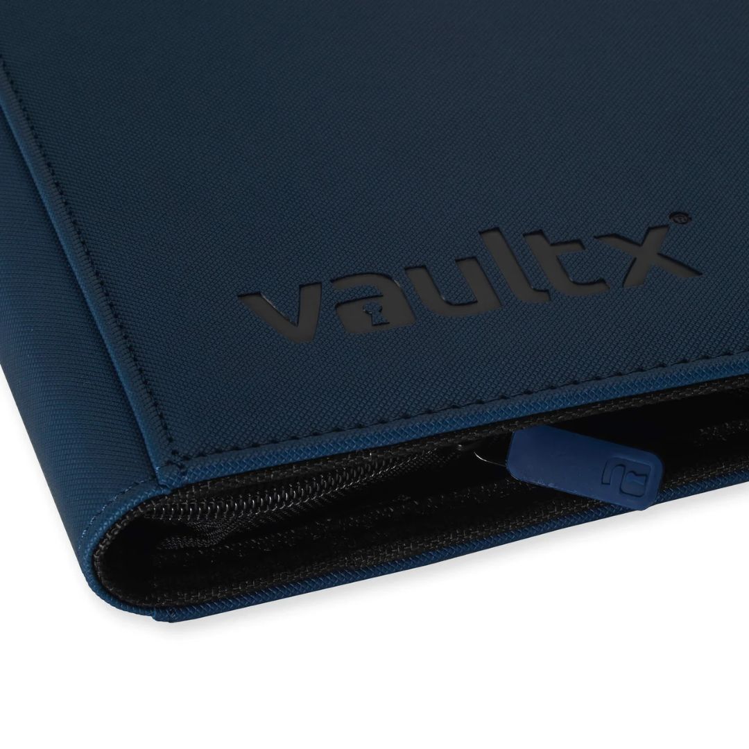 Binder Vault X 16-Pocket XXL Zip Azul Escuro - 1088 Cartas