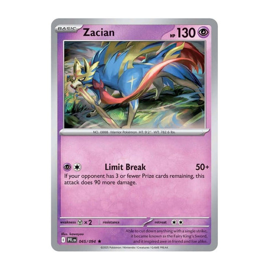 Zacian - 045/094 - Holo